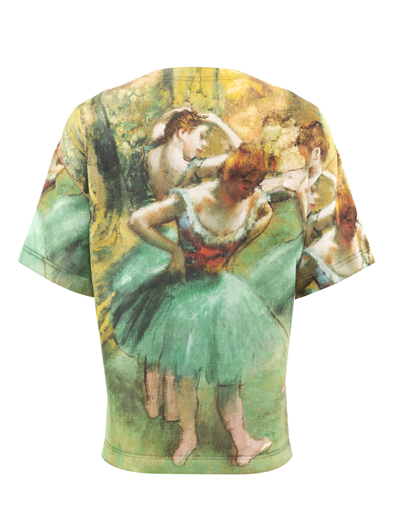 T-shirt - Dancers Pink and Green