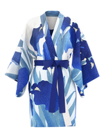 Kimono female short - Irises