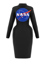 Space dress NASA Insignia logo black