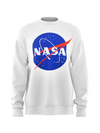 Sweatshirt NASA Insignia logo white