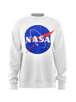 Sweatshirt NASA Insignia logo white