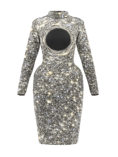 Space Dress - Black Hole