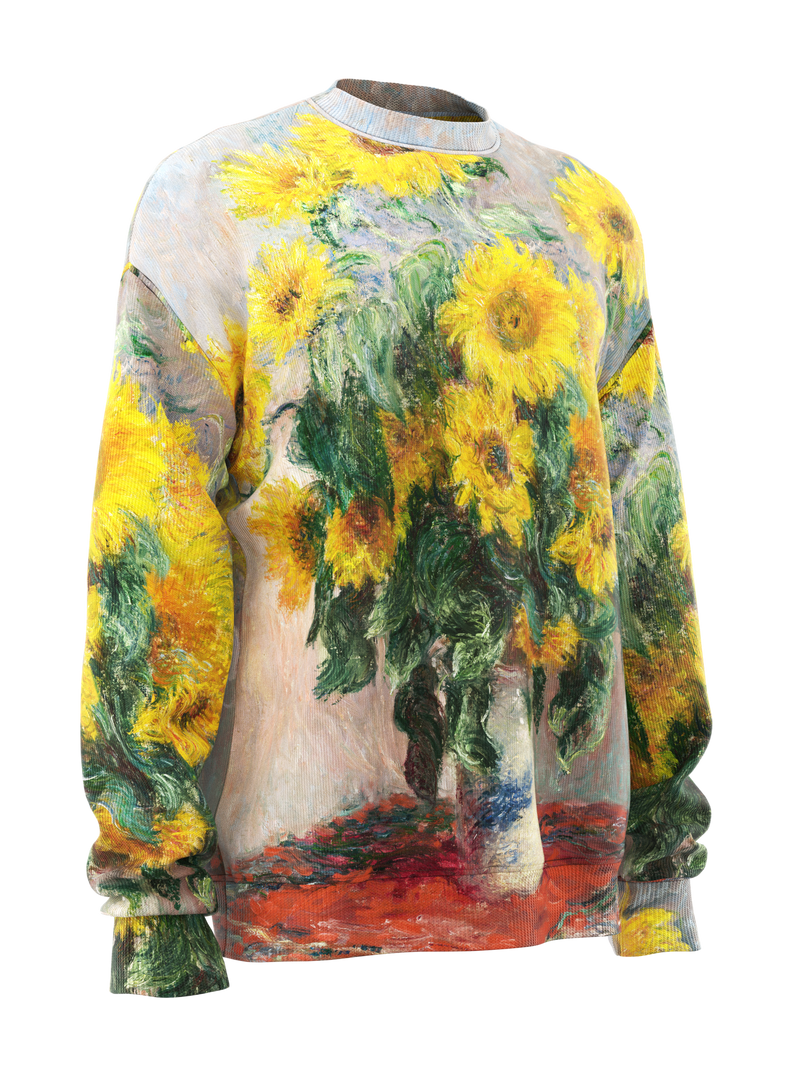 Sweatshirt Bouquet of Sunflowers