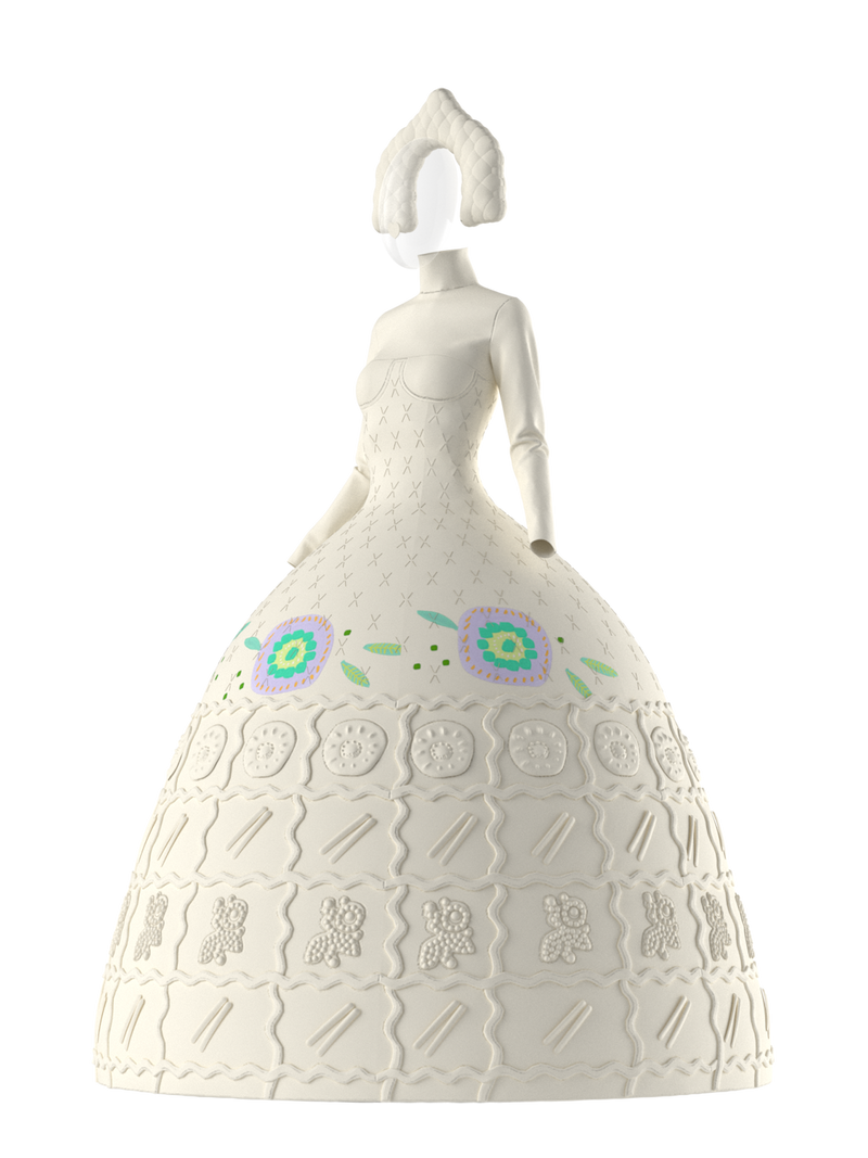 Crinoline dress