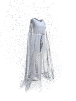 Blizzard Cape & White Dress