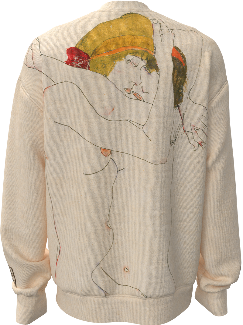 Sweatshirt - Two Women Embracing