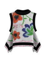 Embroidered Sweater Vest