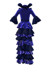 Mystical layered shell dress