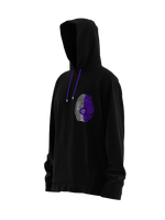 Spine or Technology? Purple Hoodie