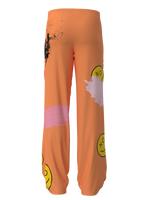 Trousers “No” orange
