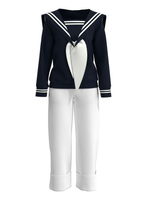 Live Like You Are Sailor Costume with Pants #2