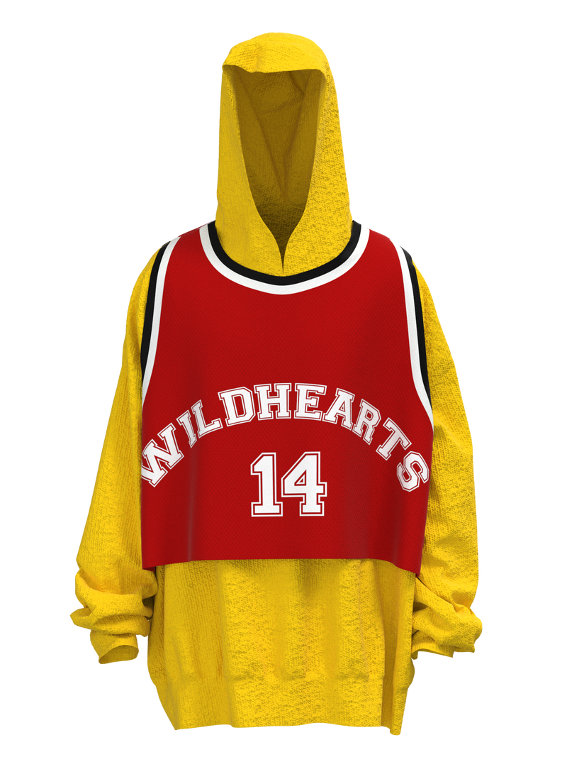 Wildhearts jersey hoodie