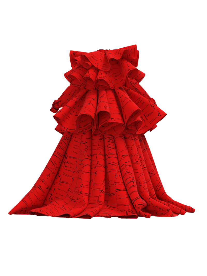Red Dress_JABOT.LAYERS