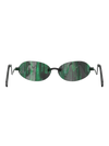 Green code glasses