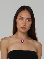 Body Jewels The Amethyst Oval Solitaire