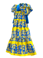 Alexander Knight: Peace Ruffle Gown