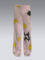 Trousers “No” pink