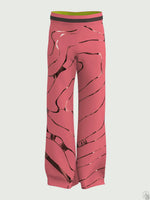 Trousers aniconic pink