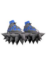Inflatable Teeth Shoes Blue