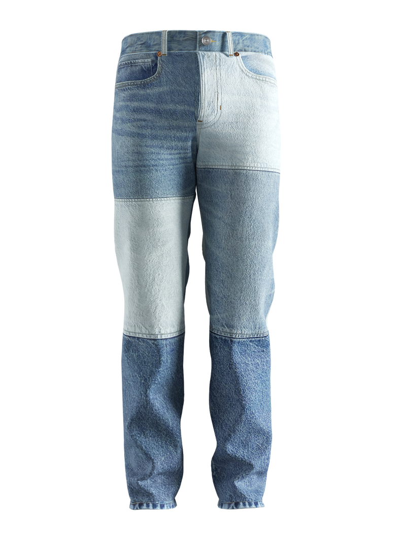 Pacsun Patched Jeans