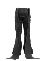 Double Tail Leather Pants