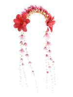 Flower ethno wreath