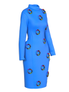 Ocean blue dress